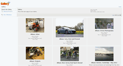 Desktop Screenshot of gallery.netmagi.com