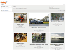 Tablet Screenshot of gallery.netmagi.com